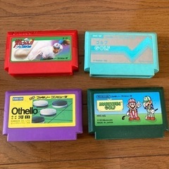 ファミリーコンピュータ　ソフト　まとめ　ジャンクの画像