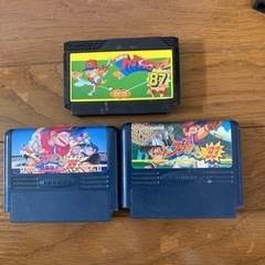 ファミリーコンピュータ　ソフト　まとめ　ジャンクの画像