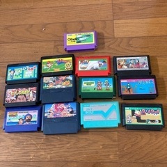 ファミリーコンピュータ　ソフト　まとめ　ジャンク