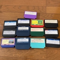 ファミリーコンピュータ　ソフト　まとめ　ジャンクの画像