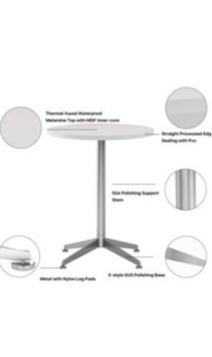 ラウンドテーブル　ホワイト