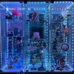 不二貿易　コレクションケース　フィギュアケース120センチ　3つセット【41400円→9000円】の画像
