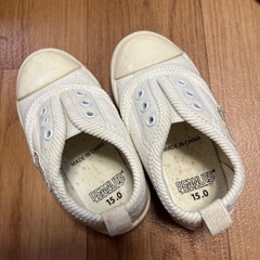 子供用15センチ 　内ばき　外履き３点セットの画像