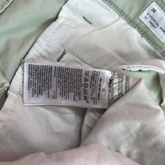 GAP ショートパンツ　グリーン　魚模様　ウエスト86〜89cmの画像
