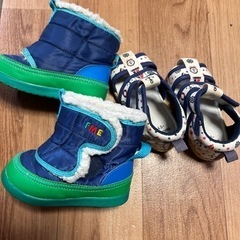 決まりました！サンダル、スノーブーツ2点セット