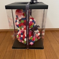 ローズベアー36大（レインボー）/造花