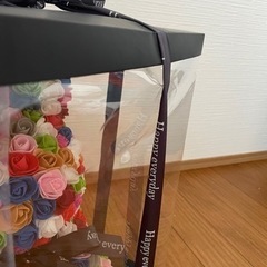 ローズベアー36大（レインボー）/造花の画像