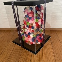 ローズベアー36大（レインボー）/造花の画像