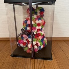 ローズベアー36大（レインボー）/造花の画像