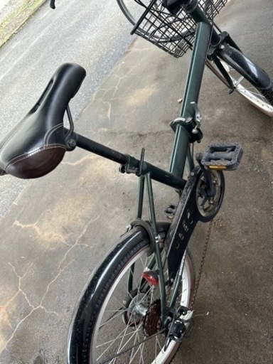 折りたたみ自転車　20インチ　6足ギア