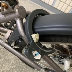折り畳み自転車の画像