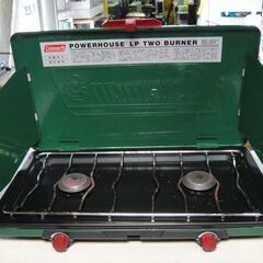 セール中につき、通常特価4,378円より30％引きの3,064円!　コールマン Coleman 　パワーハウス LPツーバーナー　JCM-S201A（左右の火力異なります　右強い）　の画像