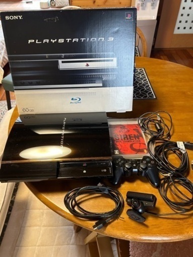 【決まりました】プレイステーション3 初期型（60GB）　完動品　HDD600G交換 SIRENソフト付