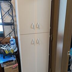 海野工芸 かご式チェスト白