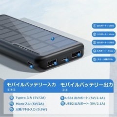 モバイルバッテリーの画像