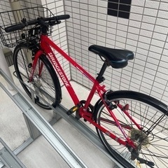 ブリヂストン自転車　赤
