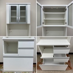 松田家具　食器棚　キッチンボードの画像