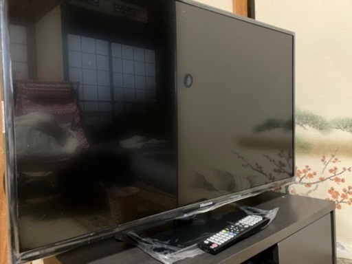 「話し中」テレビ39インチ