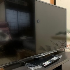 「話し中」テレビ39インチ