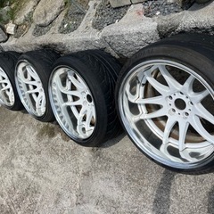 WORK EMOTION CR2P ホワイト 深リム18インチ 10.5J -13 11.5J