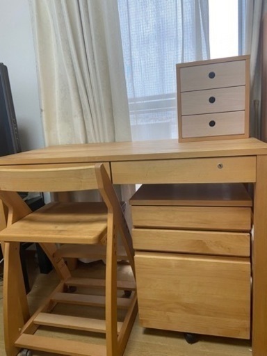 カワムラ家具屋　　学習机セット☆