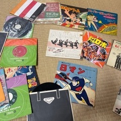昭和レトロ　レコード等の画像