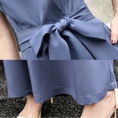 カシュクールオールインワンの画像