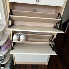 お取引き中【中古】シューズ収納　下駄箱　②の画像