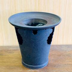 池坊 生け花 御玄猪 薄端 花器