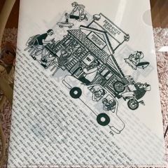 A4クリアファイル　フレッシュネスバーガー& Nico and ...