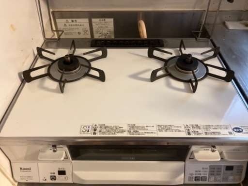 リンナイガステーブル　2021年3月購入　美品！