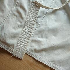 子供用空手道着(元気塾)　スポーツの画像