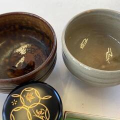 茶道の茶器セットの画像