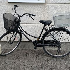 自転車　黒 (中古）
