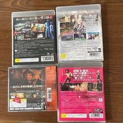 psソフト1枚×ps3ソフト3枚の画像