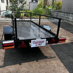軽カーゴトレーラー キャンプに便利！の画像
