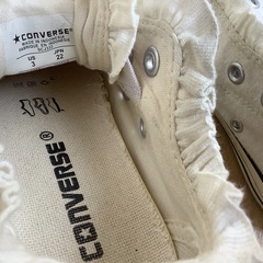 コンバース　スニーカー　22cmの画像