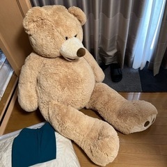 コストコ商品大きいクマのぬいぐるみの画像