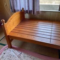 スノコ　木製ベッド