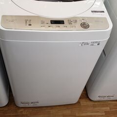 SHARP 2020年製 6.0㎏全自動洗濯機 ES-GE6E-T