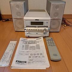 Victor マイクロコンポーネントMDシステム コンポ