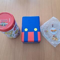 スーパーマリオお皿と空き缶