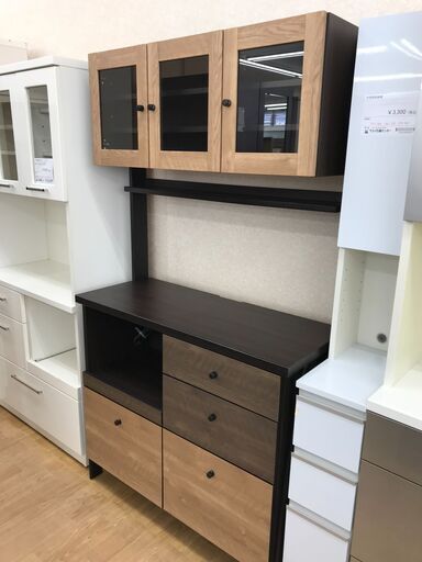 ★ジモティ割あり★ 三幸ジャパン  食器棚   H180×W100×D40  クリーニング済み KJ5619