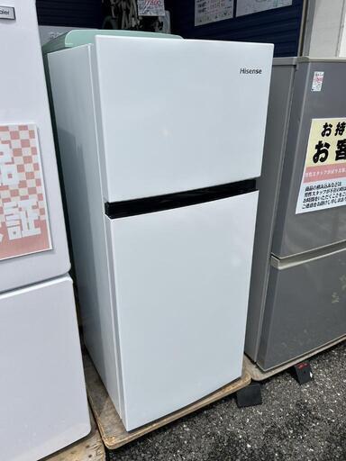 ★【ハイセンス】家電 キッチン家電 2ドア冷蔵庫　120L 2022年（HR-B12E2）【3ヶ月保証付き★送料に設置込み】自社配送時代引き可※現金、クレジット、スマホ決済対応※
