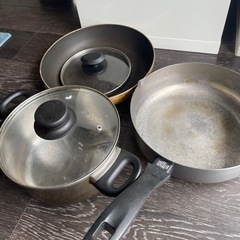 中古　鍋　フタ5点セット