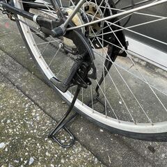 クレジット•分割払い可　◆店主私物の自転車です。　激安！・お買い得！　LEDオートライト装備・7段変速　27インチ・シティ車　通常よりも坂道に強い仕様の画像