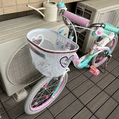 18インチ　女の子　自転車