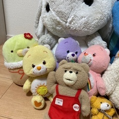 【0円】大量　ぬいぐるみの画像