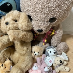 【0円】大量　ぬいぐるみの画像