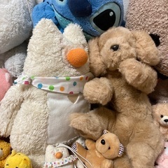 【0円】大量　ぬいぐるみの画像
